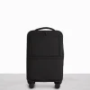 Soft-Sided Collapsible Carry-On Roller In Black