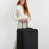 Soft-Sided Collapsible Check-In Roller In Black