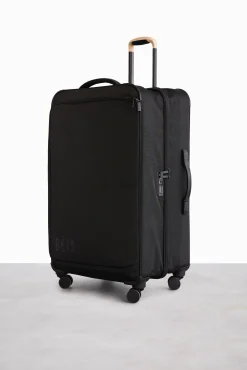 Soft-Sided Collapsible Check-In Roller In Black