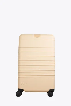 The 26" Check-In Roller In Beige