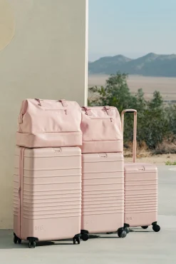 The 29" Large Check-In Roller In Atlas Pink