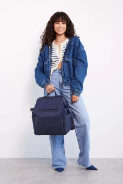 The Backpack Diaper Bag In Navy