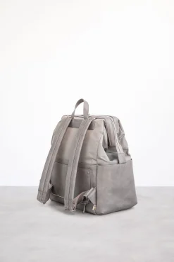 The Backpack Diaper Bag In Grey