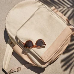 The Backpack In Beige