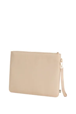 The Beisics Laptop Pouch In Beige