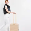 The Carry-On Roller In Beige
