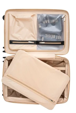 The Carry-On Roller In Beige