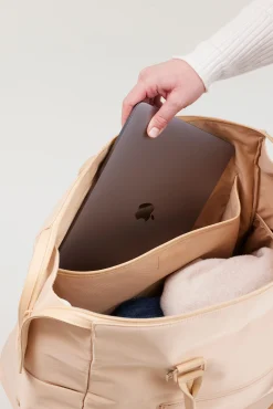 The Commuter Duffle In Beige