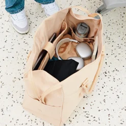 The Commuter Duffle In Beige