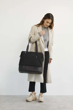 The Convertible Mini Weekender In Black