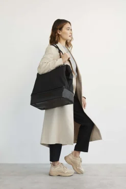 The Convertible Mini Weekender In Black