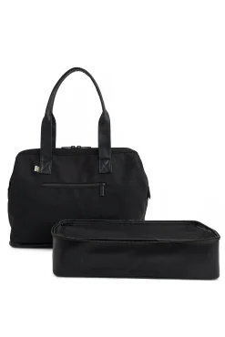 The Convertible Mini Weekender In Black
