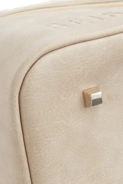The Convertible Mini Weekender In Beige