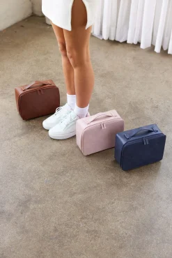 The Cosmetic Case In Atlas Pink