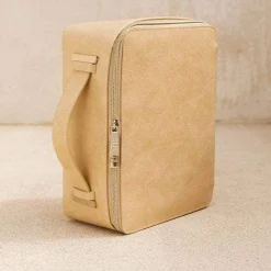The Cosmetic Case In Beige