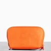 The Cosmetic Pouch Set In Creamsicle