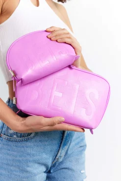 The Cosmetic Pouch Set In Berry