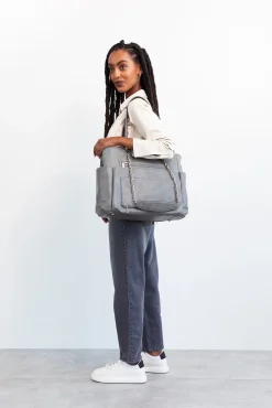 The Diaper Bag In Grey