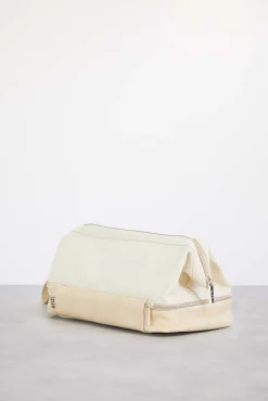 The Dopp Kit In Beige