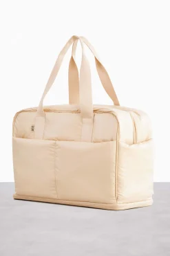 The Expandable Duffle In Beige