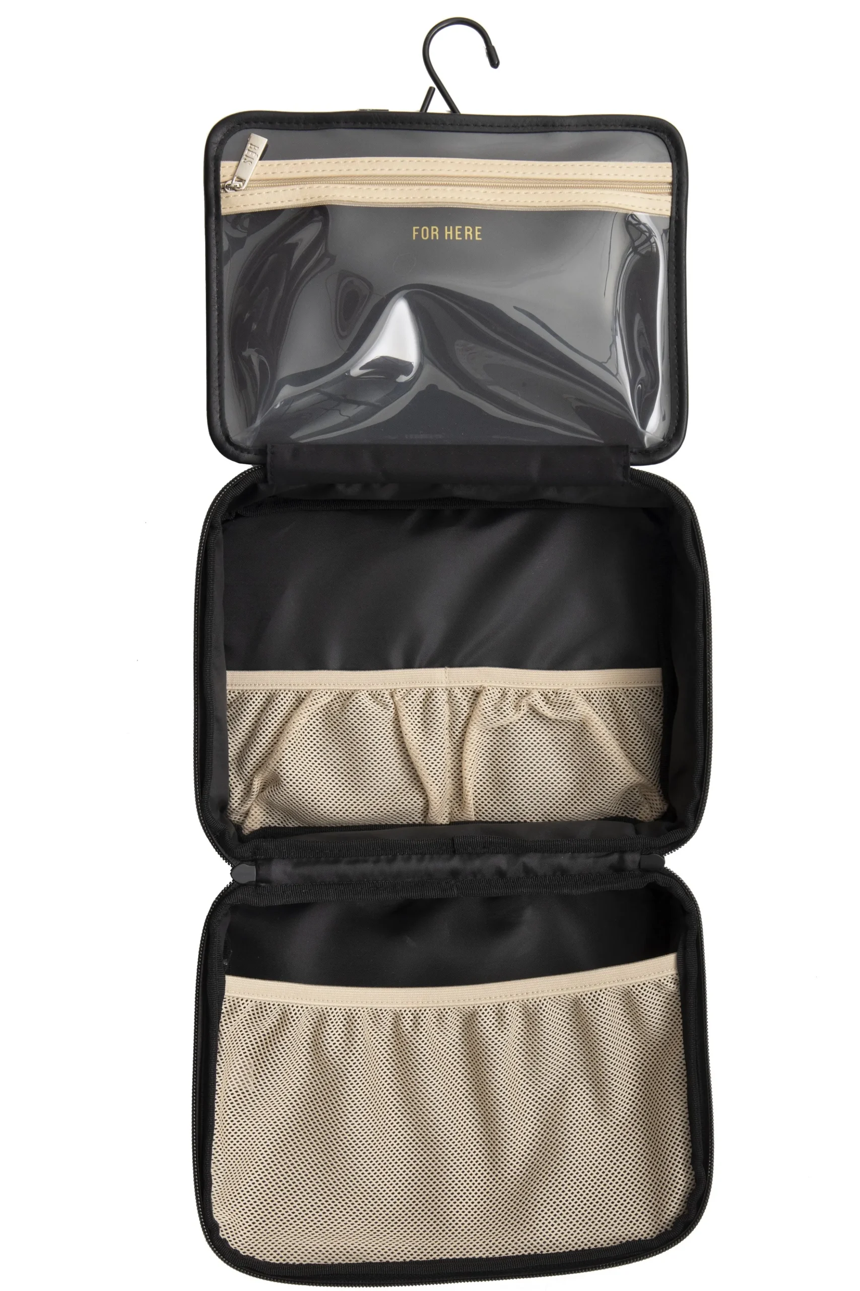 The Hanging Cosmetic Case In Black