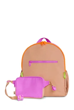 The Kids Backpack In Beige