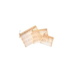 The Mesh Pouch Trio In Beige