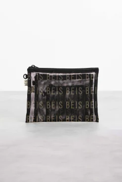 The Mesh Pouch Trio In Black