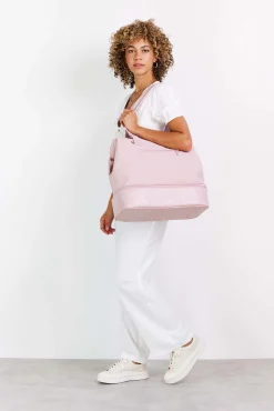 The Mini Weekender In Atlas Pink