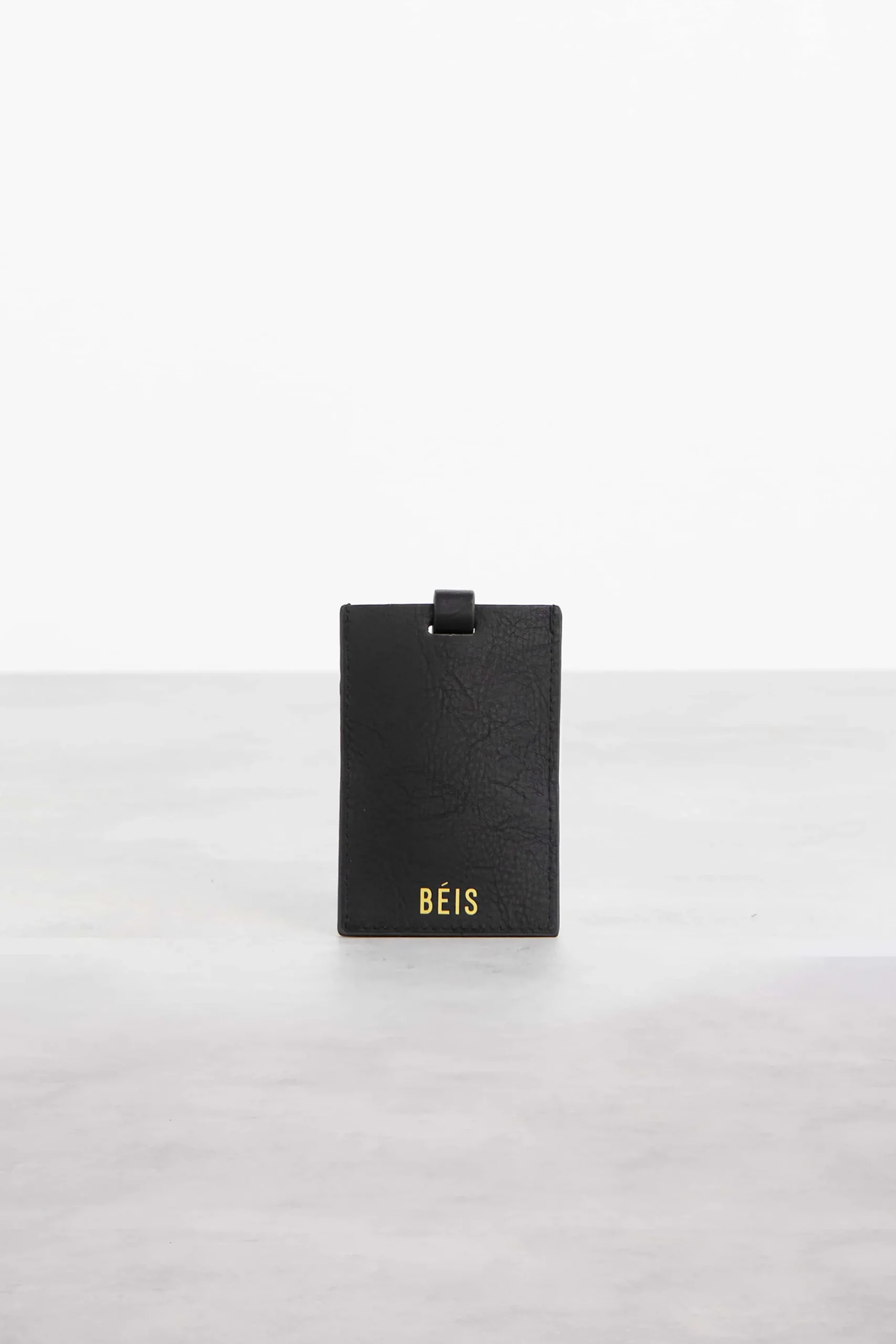 The Passport & Luggage Tag Set In Black