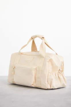 The Sport Duffle In Beige