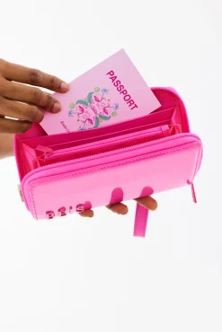 The Travel Wallet In Barbie™ Pink