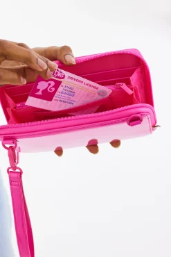 The Travel Wallet In Barbie™ Pink